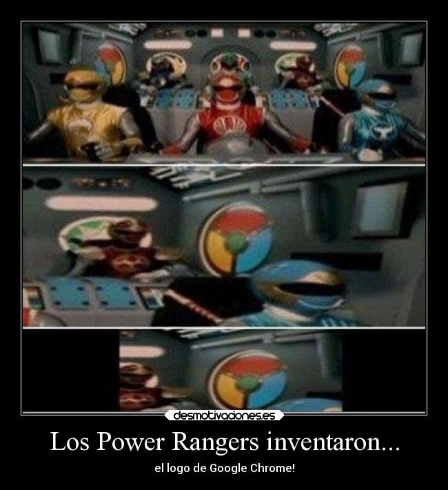Los Power Rangers inventaron... -