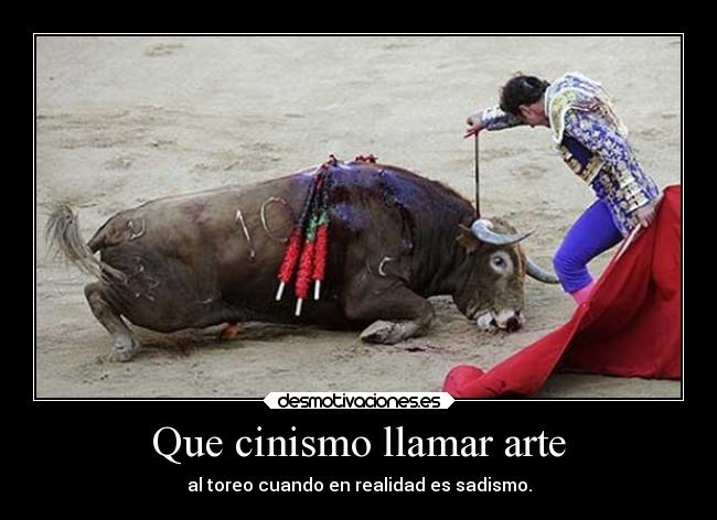 Que cinismo llamar arte - 