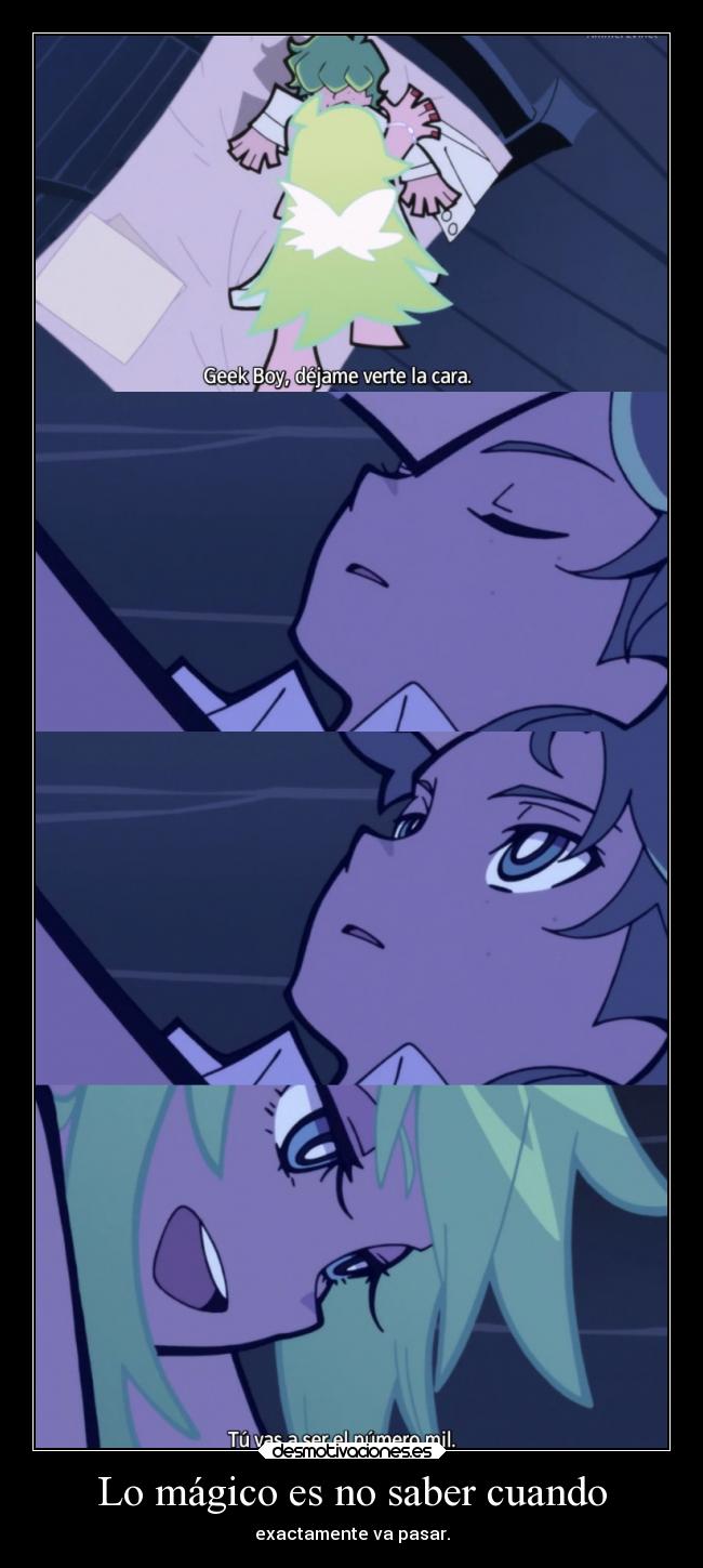 carteles ausencia amistad panty stocking soyunidiotatm blackrockshooter25 desmotivaciones