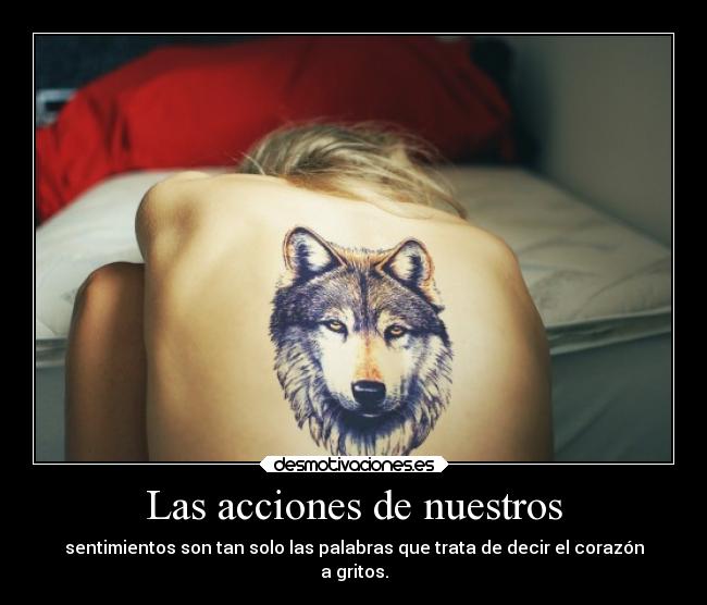 Las acciones de nuestros -