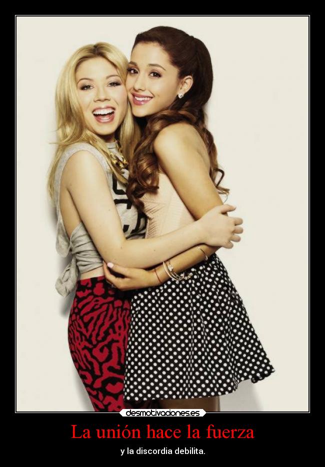 La unión hace la fuerza - y la discordia debilita.