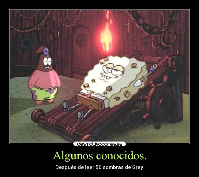 carteles casa sombras degrey conocidos algunos despues leer bob esponja desmotivaciones