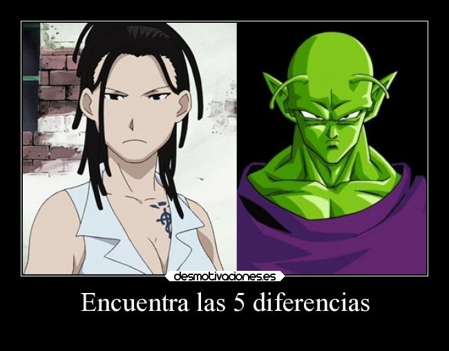 Encuentra las 5 diferencias - 