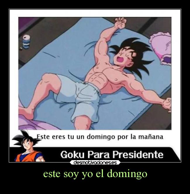 este soy yo el domingo -