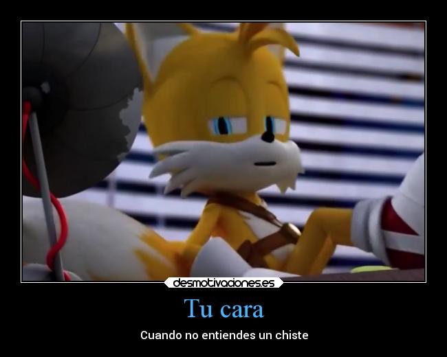 Tu cara - Cuando no entiendes un chiste