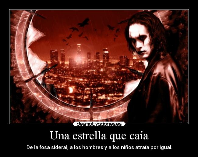 Una estrella que caía -