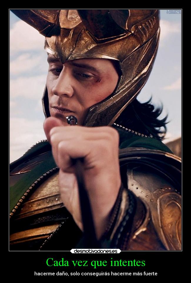 carteles cine loki marvel hiddleston santalucia desmotivaciones