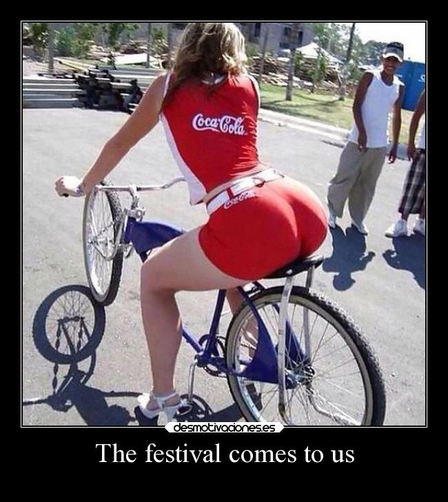 The festival comes to us -