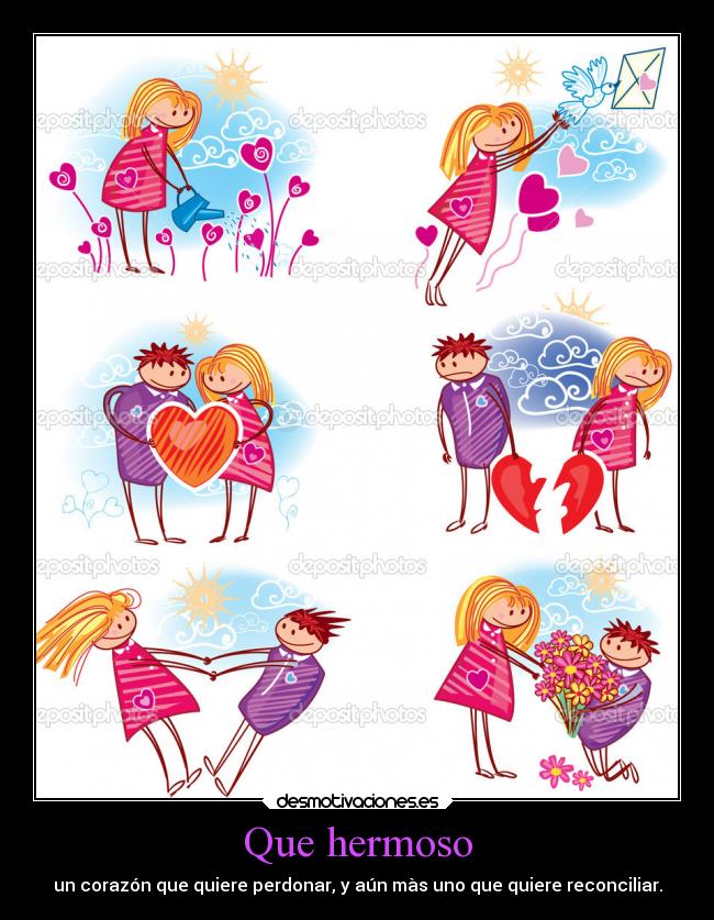 carteles corazon amor sentimientos perdon desmotivaciones