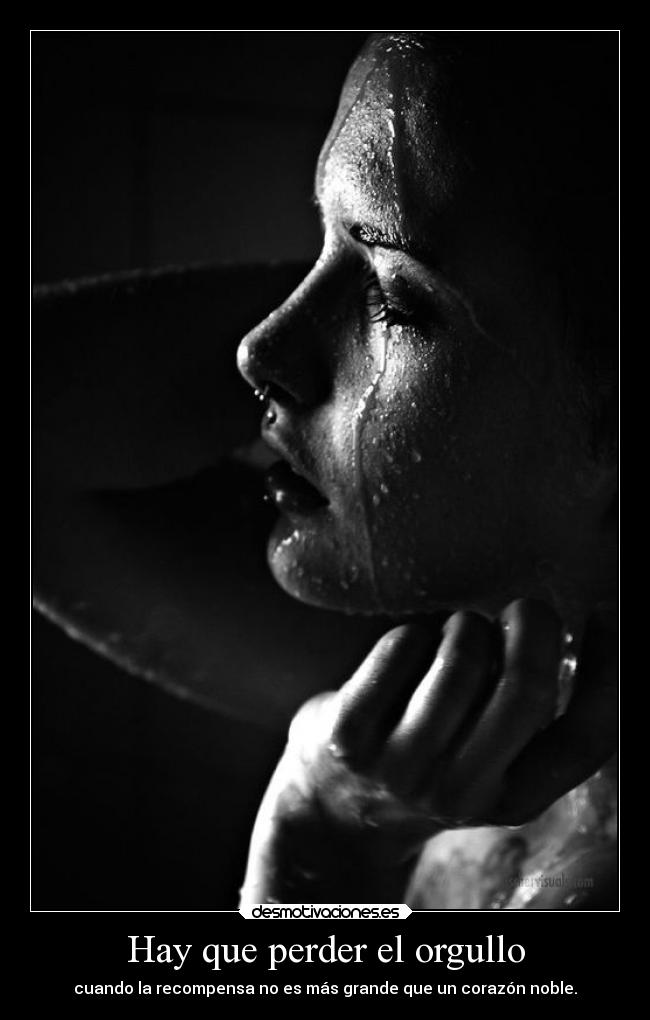 Hay que perder el orgullo - 