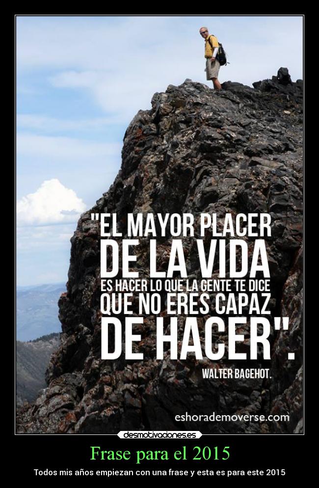 carteles criticas esperanza lograr 2015 fraseparaelno kjw desmotivaciones