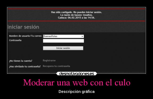 carteles criticas polla desmotivaciones