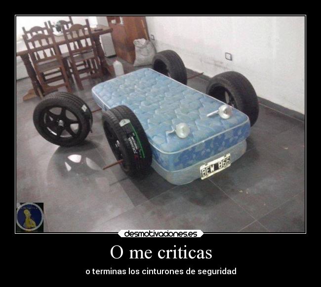 O me criticas - 
