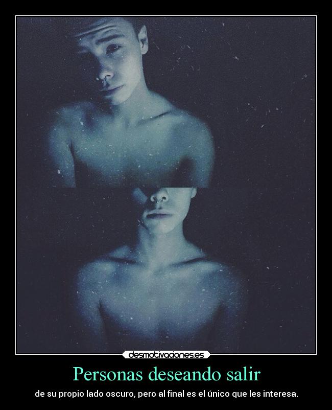 Personas deseando salir -