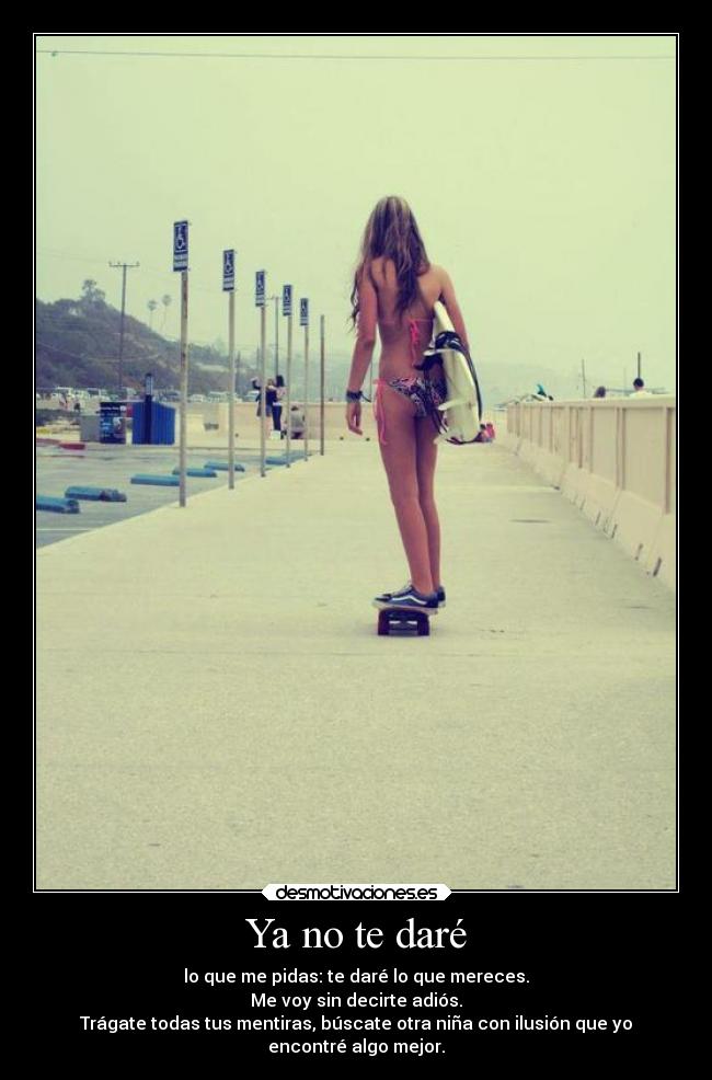 Ya no te daré - 