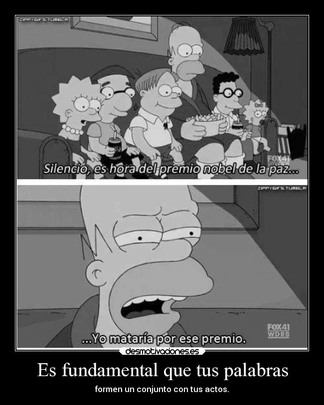 Es fundamental que tus palabras - 