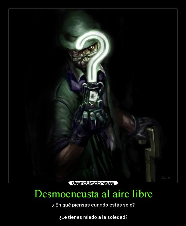 Desmoencusta al aire libre - 