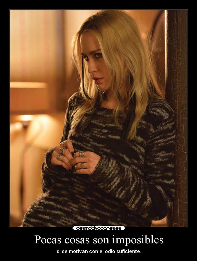 Pocas cosas son imposibles -