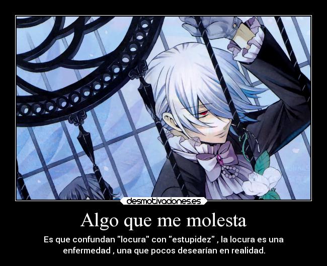 Algo que me molesta -