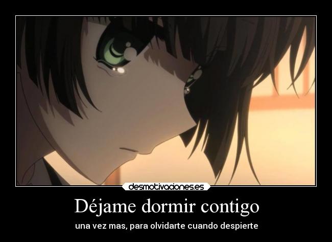 Déjame dormir contigo -