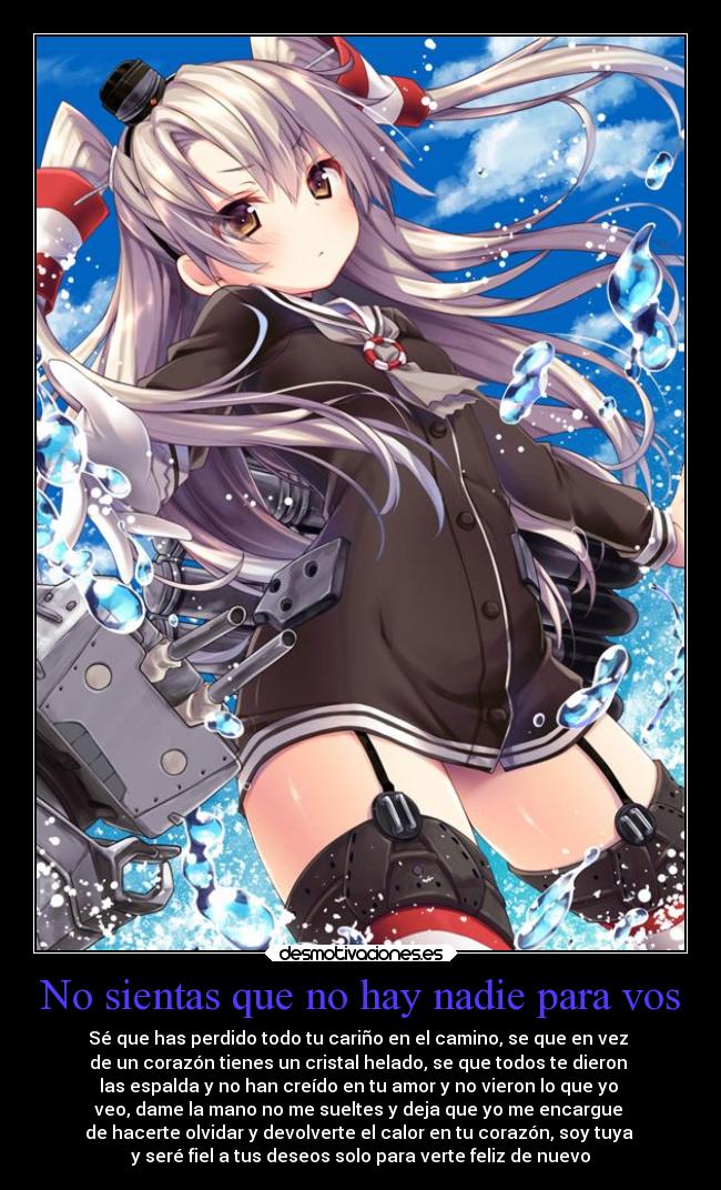 No sientas que no hay nadie para vos - 