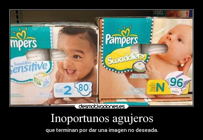 carteles fail graciosas bebe panales desmotivaciones