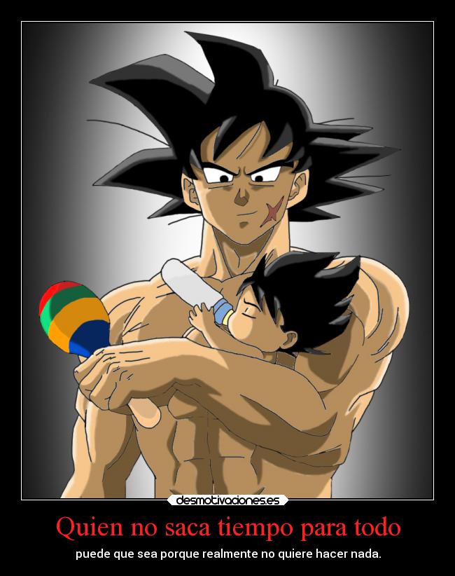 carteles familia dragonball tiempo elbuskador1 desmotivaciones