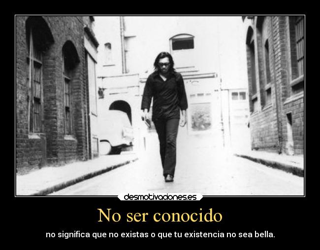 No ser conocido - 