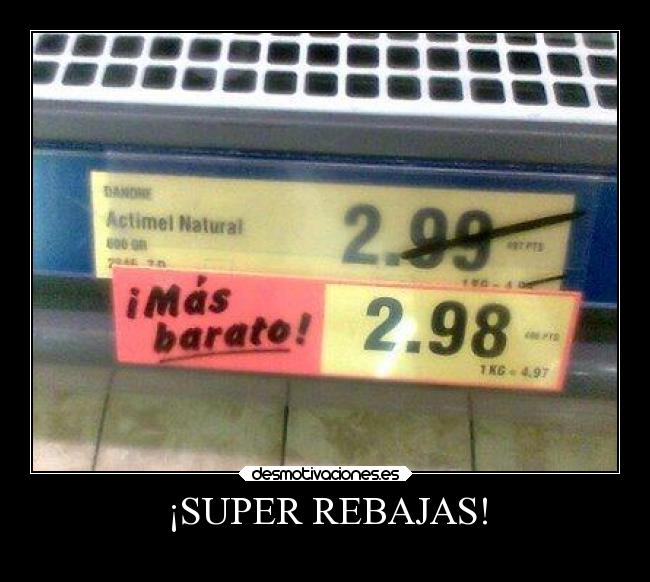 ¡SUPER REBAJAS! - 