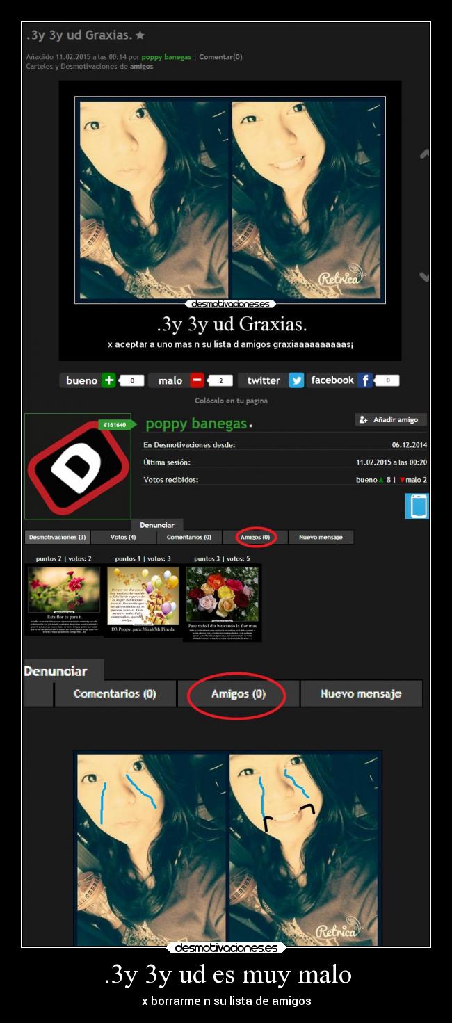 .3y 3y ud es muy malo -