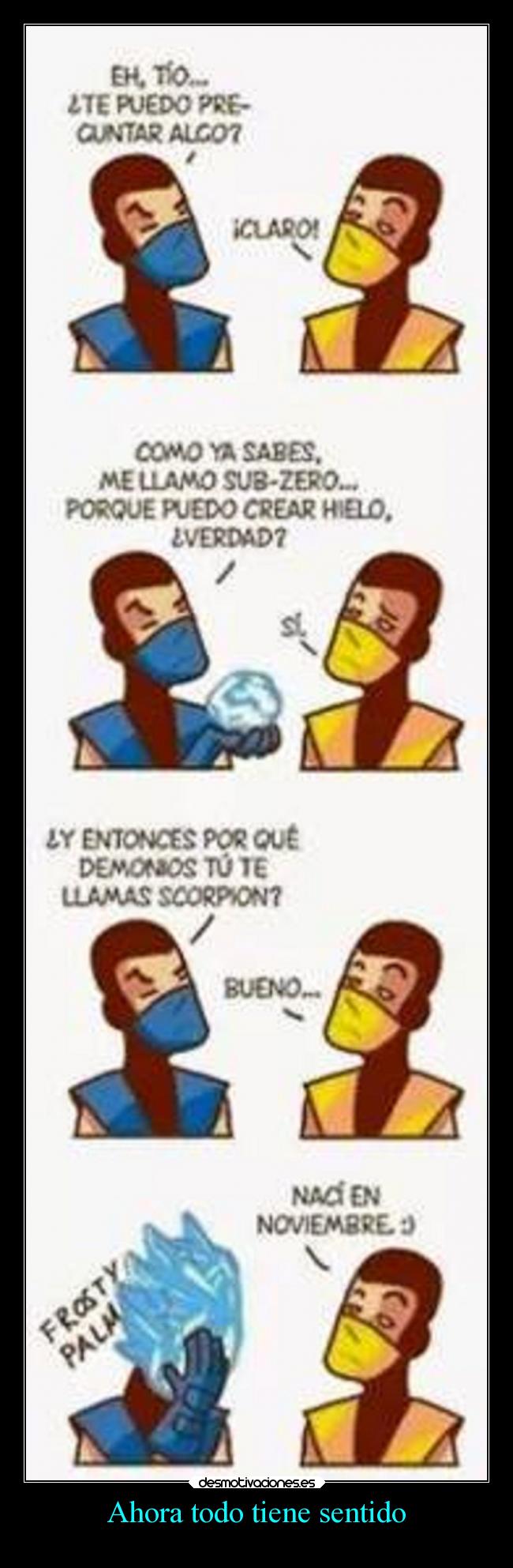 Ahora todo tiene sentido - 