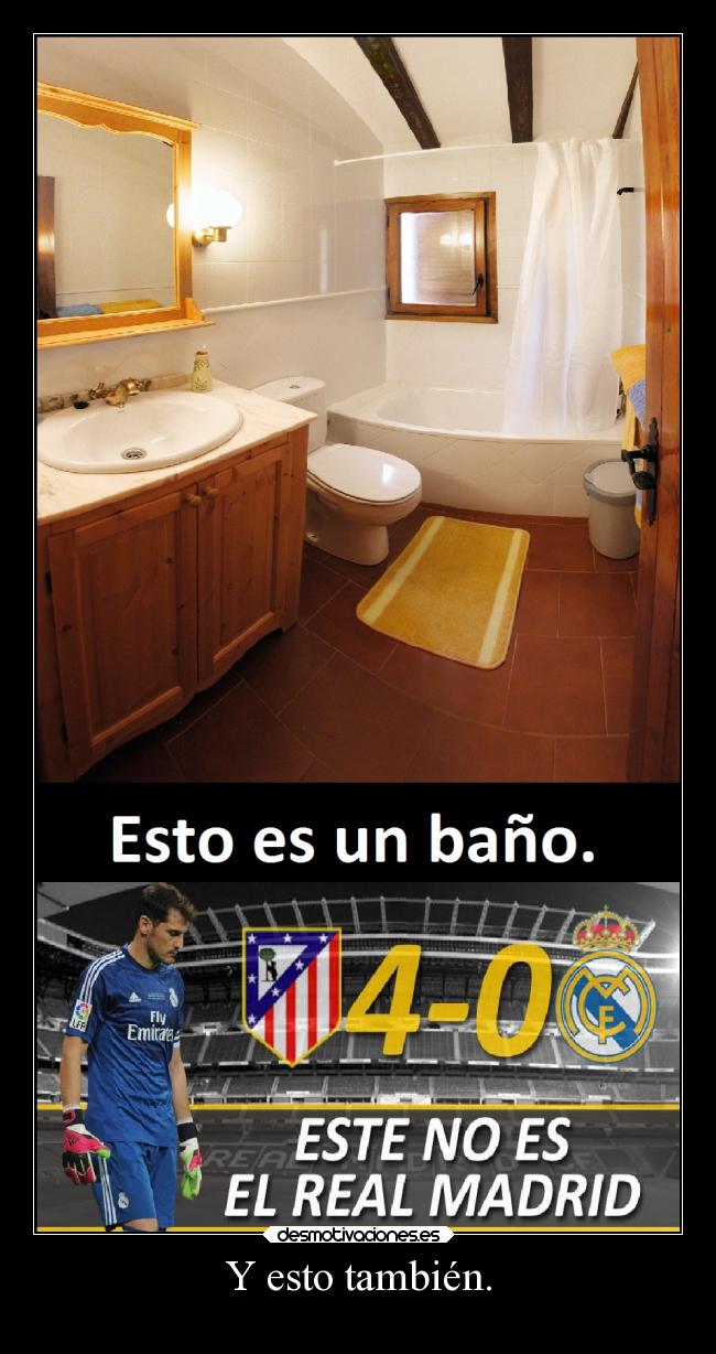 carteles humor comico madrid atletico bano desmotivaciones