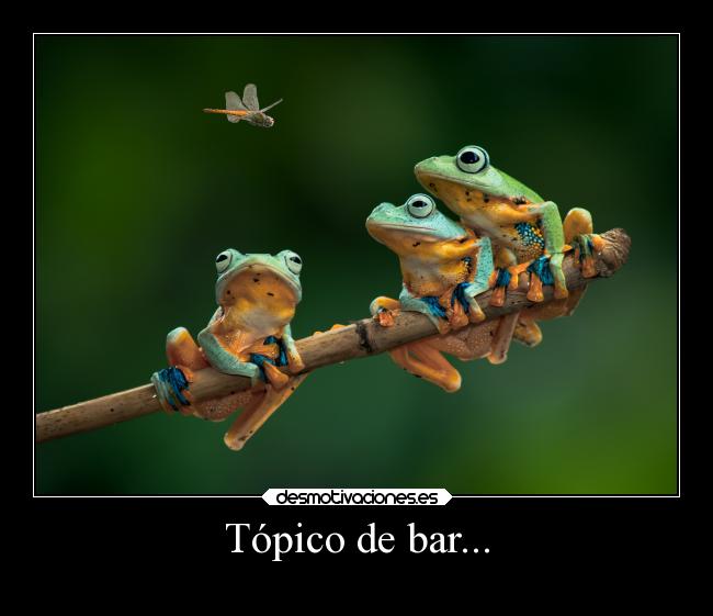 Tópico de bar... - 