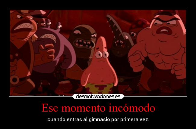 Ese momento incómodo -