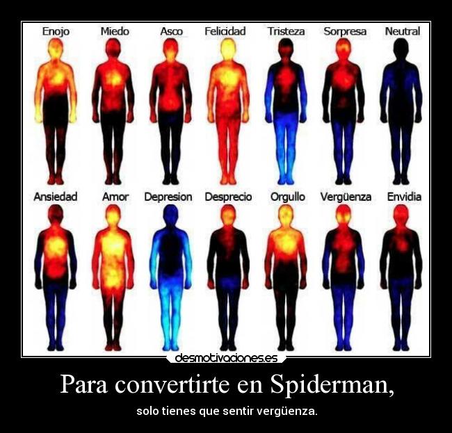 carteles humor verguenza spiderman superclan desmotivaciones