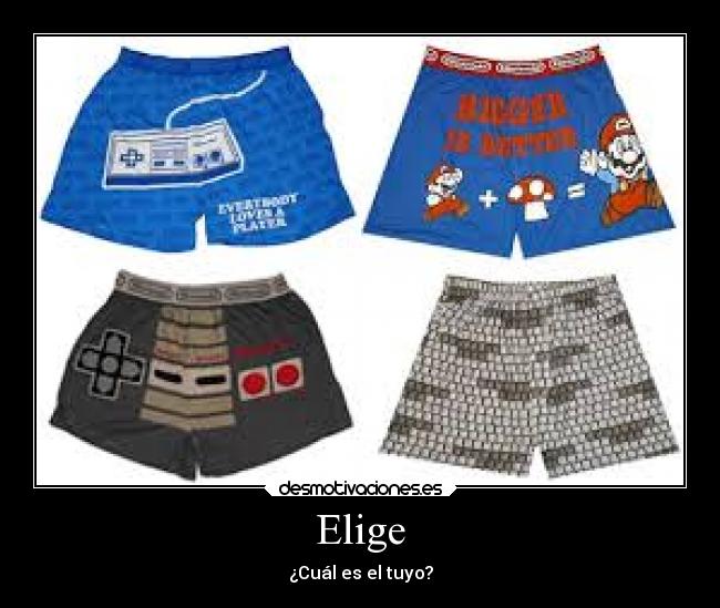 Elige - ¿Cuál es el tuyo?