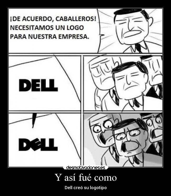Y así fué como - Dell creó su logotipo