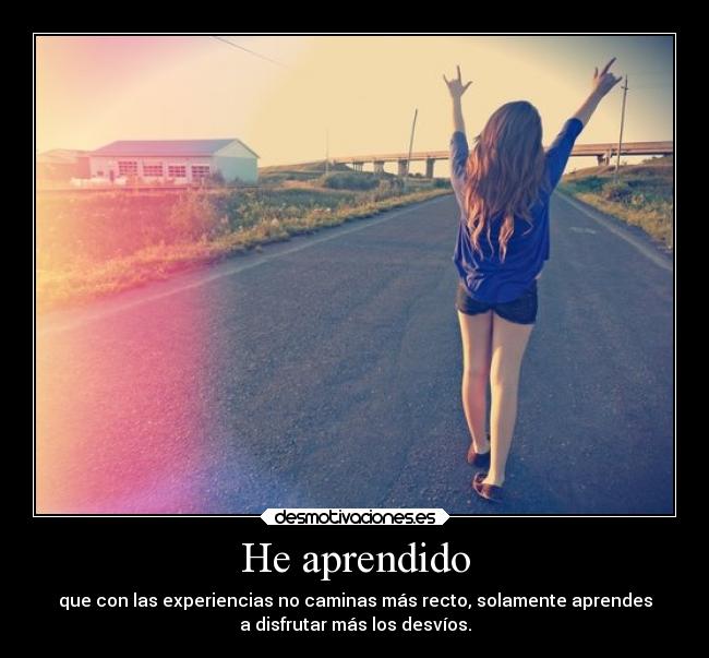 He aprendido - 