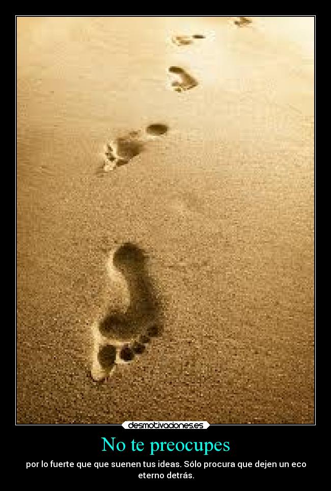 No te preocupes - 
