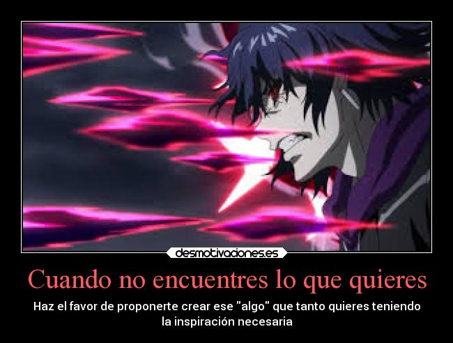 Cuando no encuentres lo que quieres - 