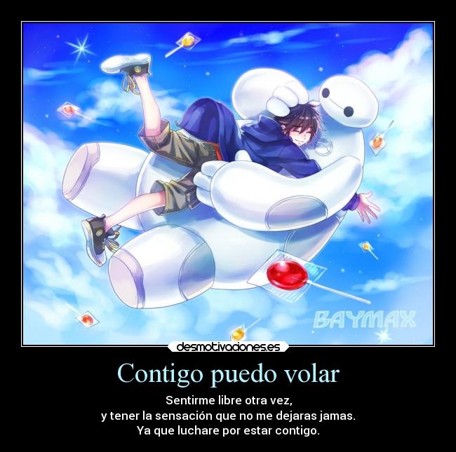 Contigo puedo volar -