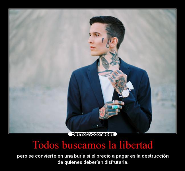 Todos buscamos la libertad -
