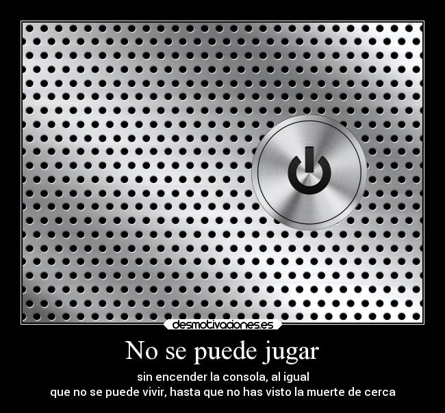 No se puede jugar -