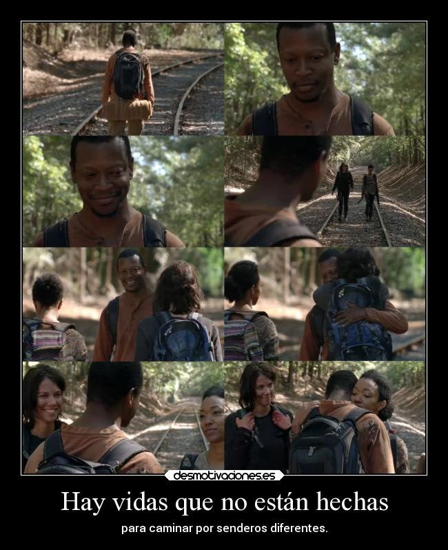 Hay vidas que no están hechas -