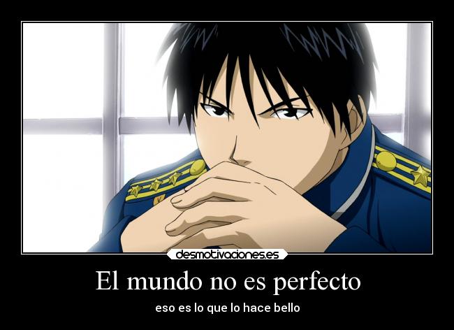 El mundo no es perfecto -