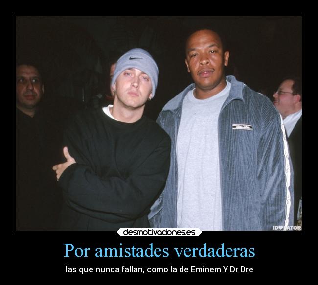 Por amistades verdaderas -