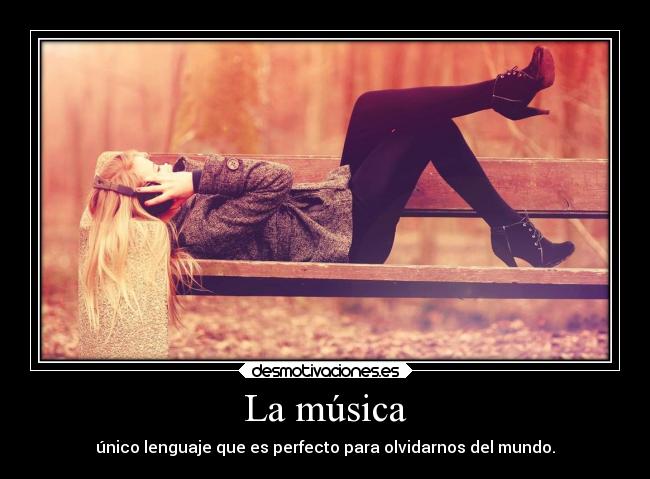 La música -