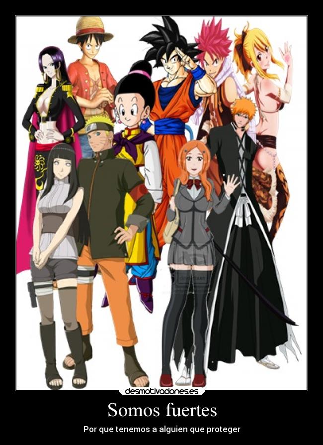 carteles naruto anime naruhina hinata goku milk ichihime ichigo orihime nalu natsu lucy luffy boa hancock desmotivaciones