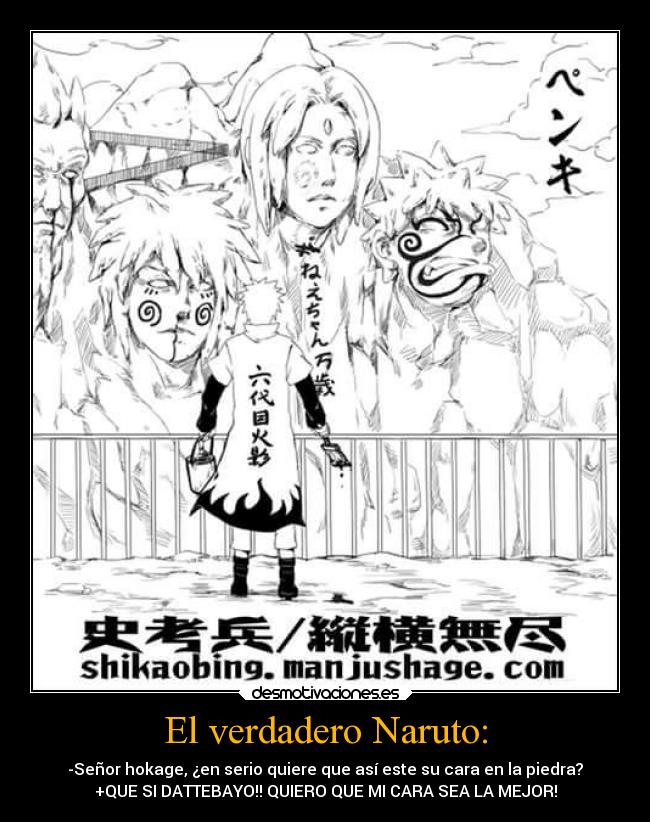 El verdadero Naruto: -
