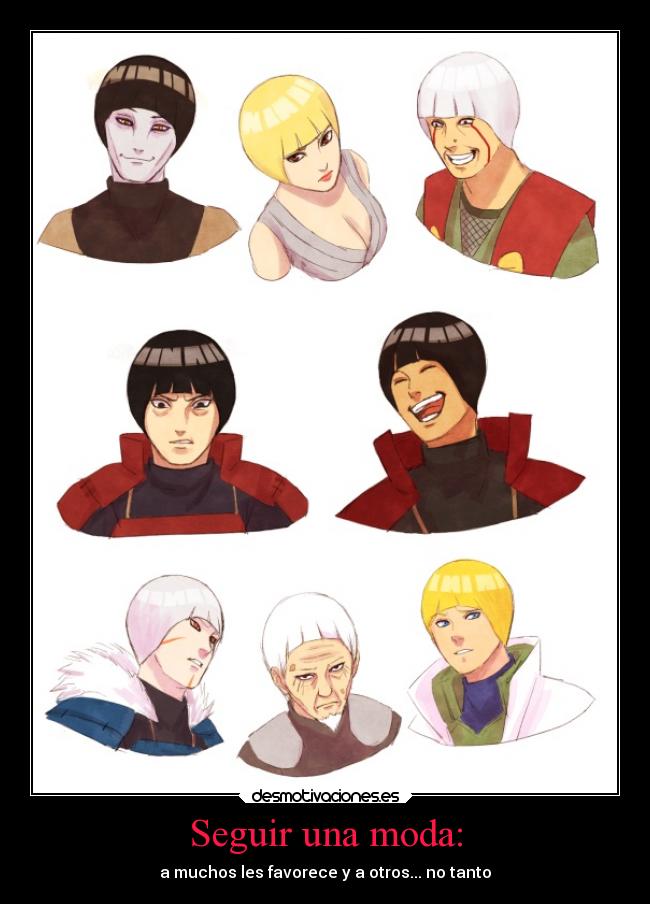 Seguir una moda: - 